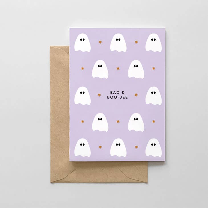 Bad & Boo-jee - Halloween Card