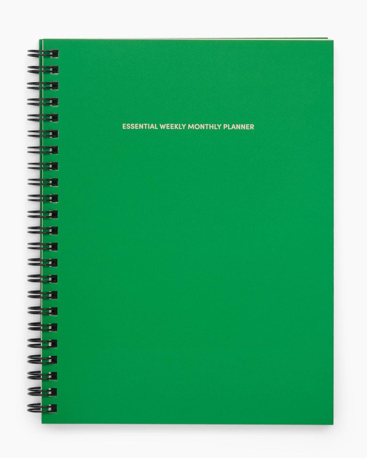 Essential Weekly Monthly Planner- Small: Green