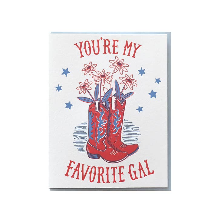 Favorite Gal Card