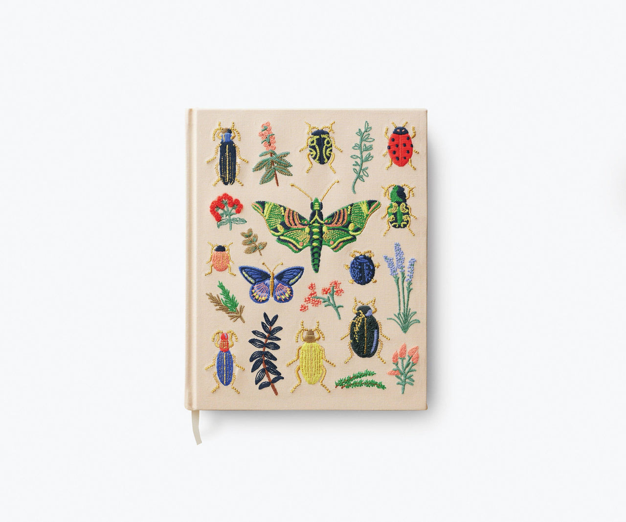 Curio Embroidered Fabric Sketchbook