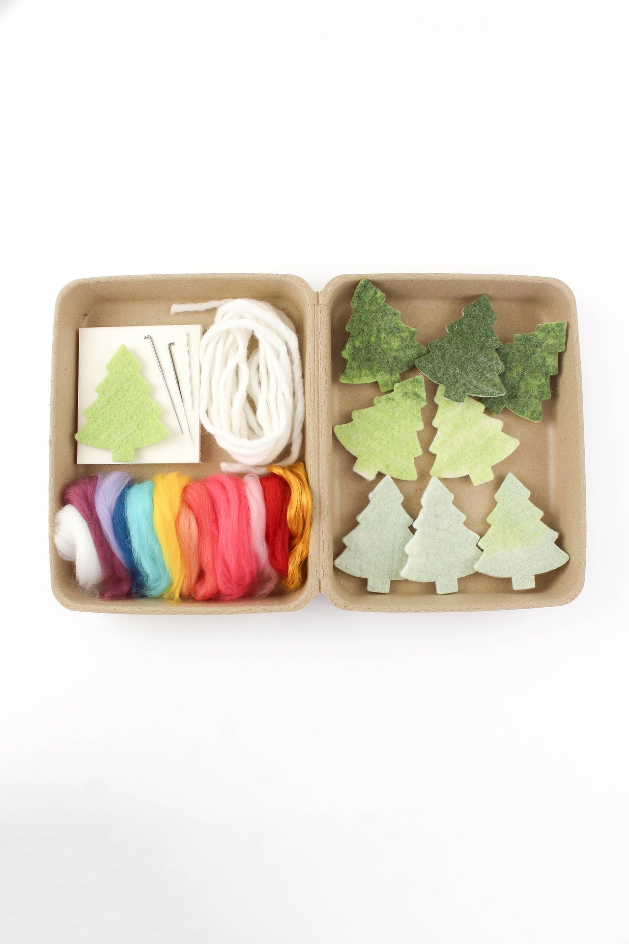 Christmas Tree Felting Craft Kit: Single Maker Kit