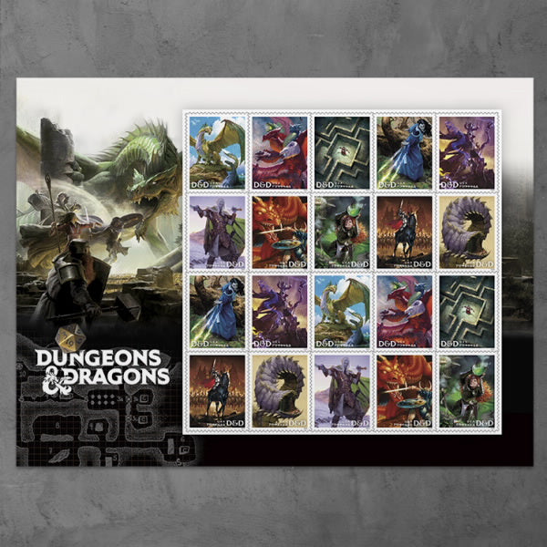 *Forever Letter Stamps: Dungeons & Dragons*