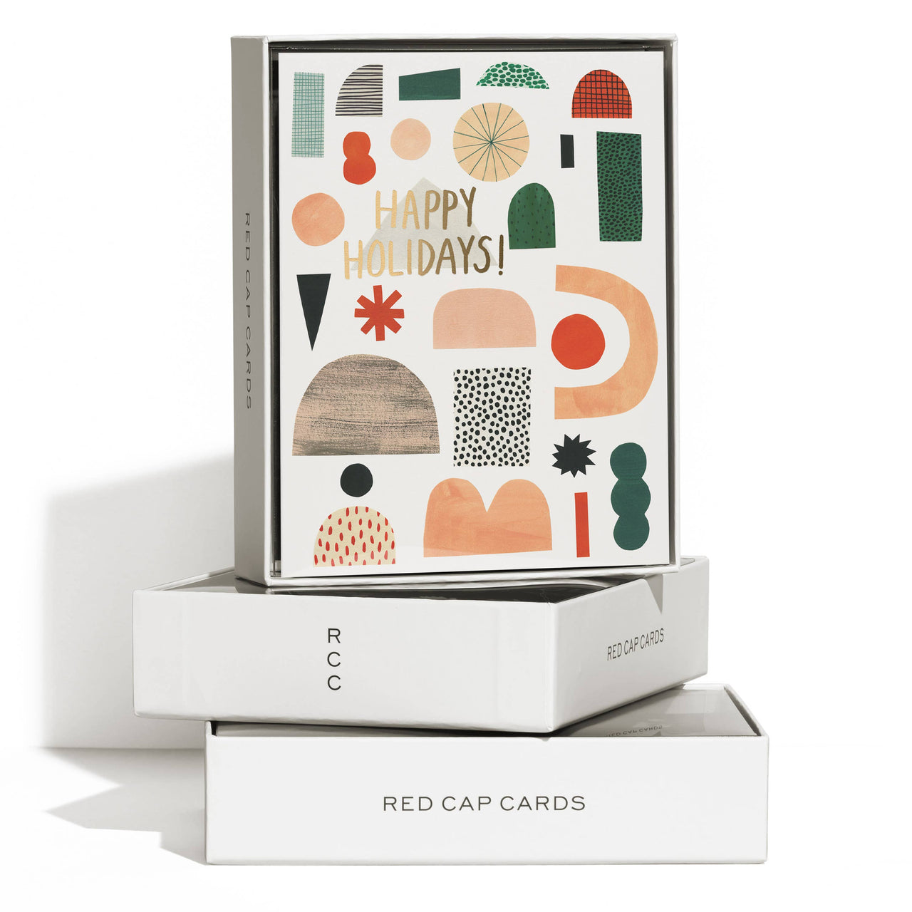 Xmas Shapes holiday greeting card: Boxed Sets