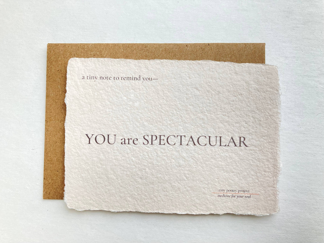 YOU are SPECTACULAR: LIFT ME UP! CARD