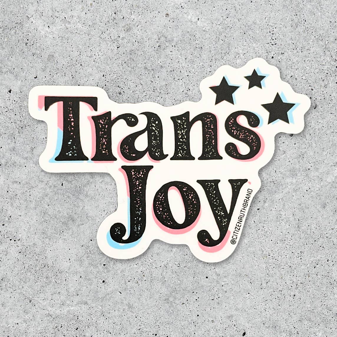 Trans Joy Sticker