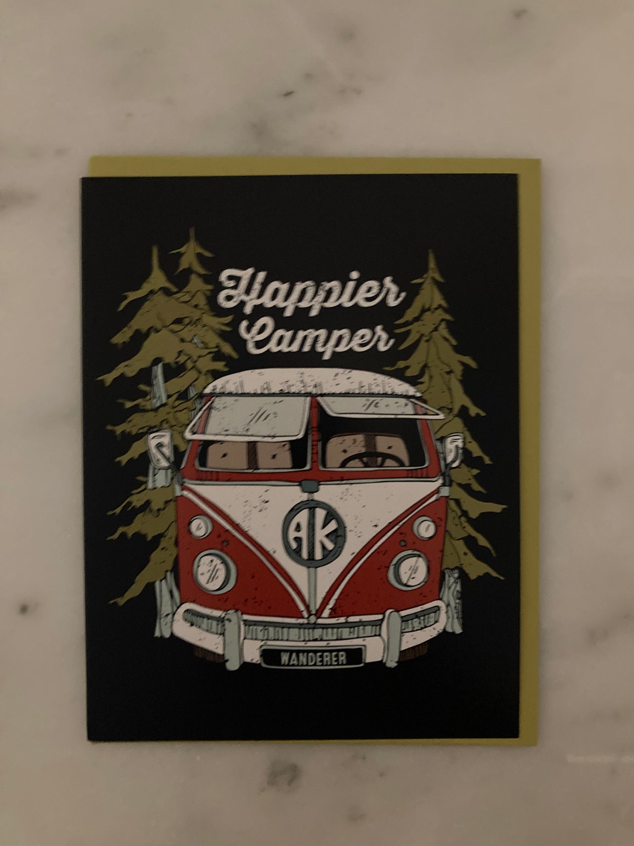 Camper Greeting Card