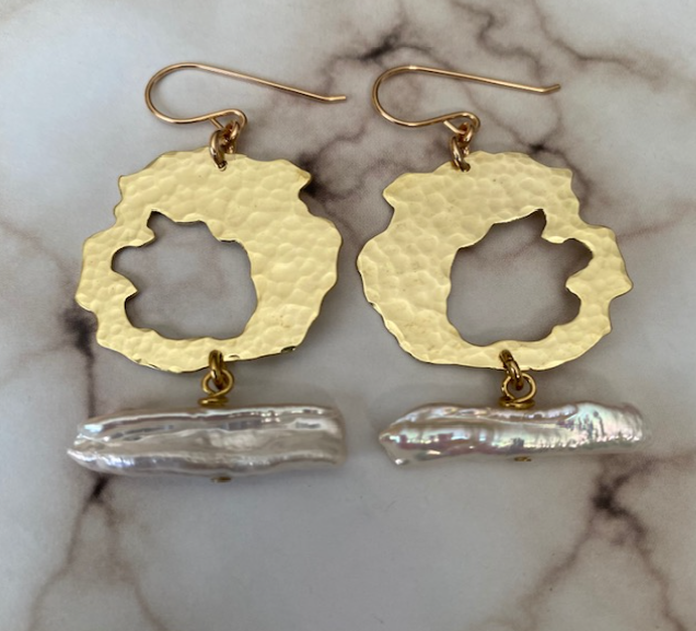 Brass Design Style #36 Earrings