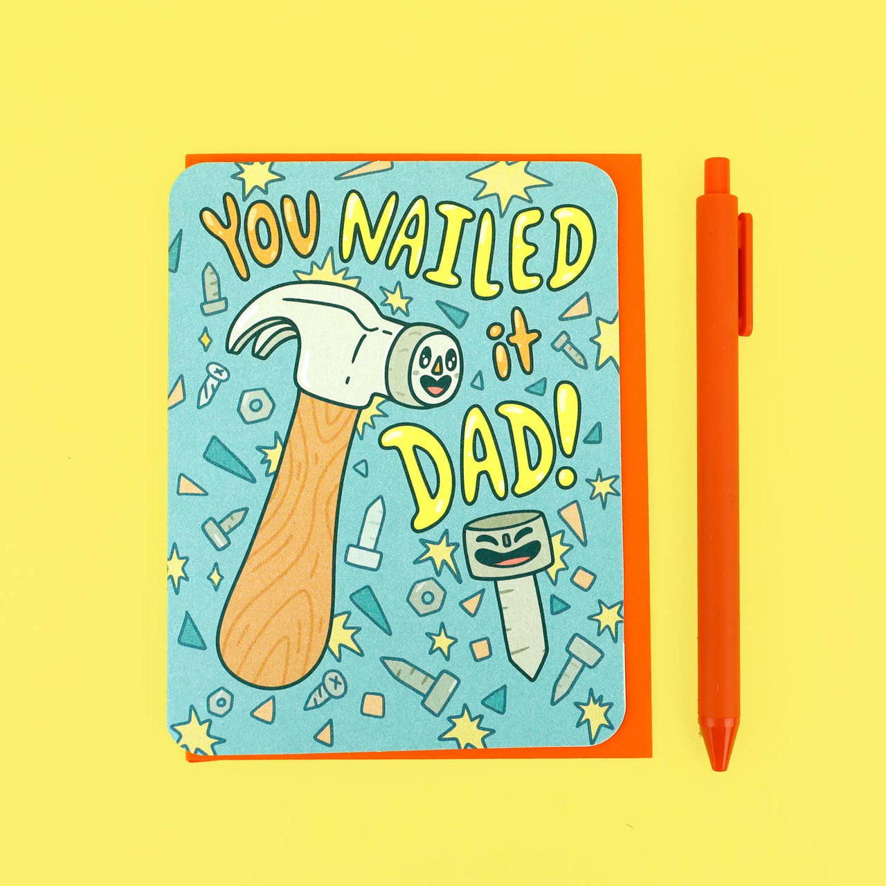 You Nailed It Dad Father's Day Greeting Card