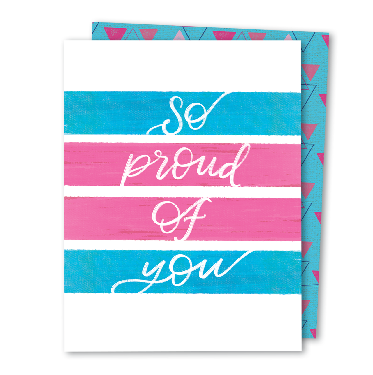 So Proud | LGBTQIA Transgender Pride Gay Love Support Card