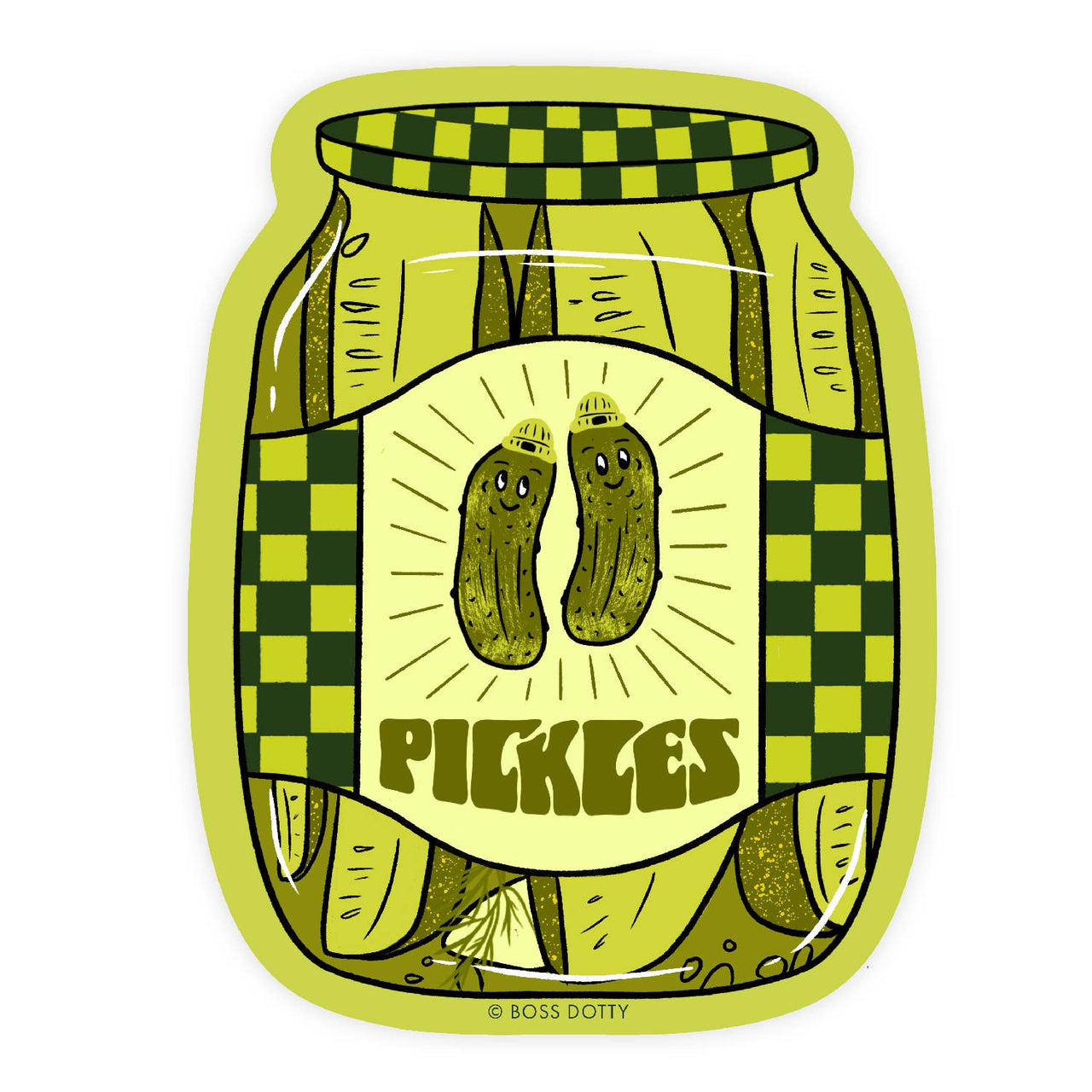 Pickle Jar Sticker