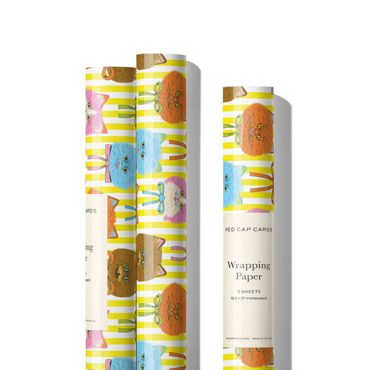 Très Magnifique wrapping paper: Rolls of 3 sheets