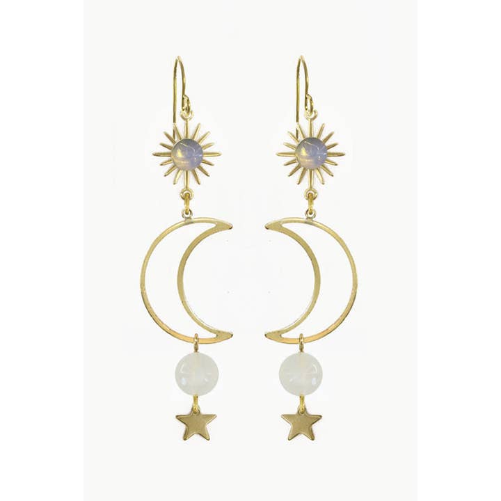 Moonstone Skies Earrings