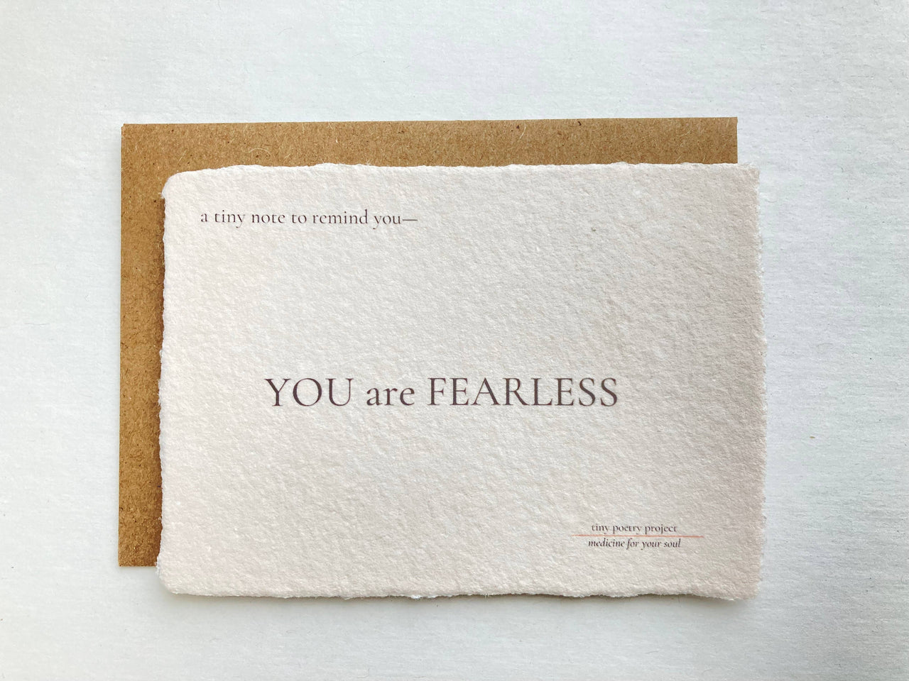 YOU are FEARLESS: LIFT ME UP! CARD