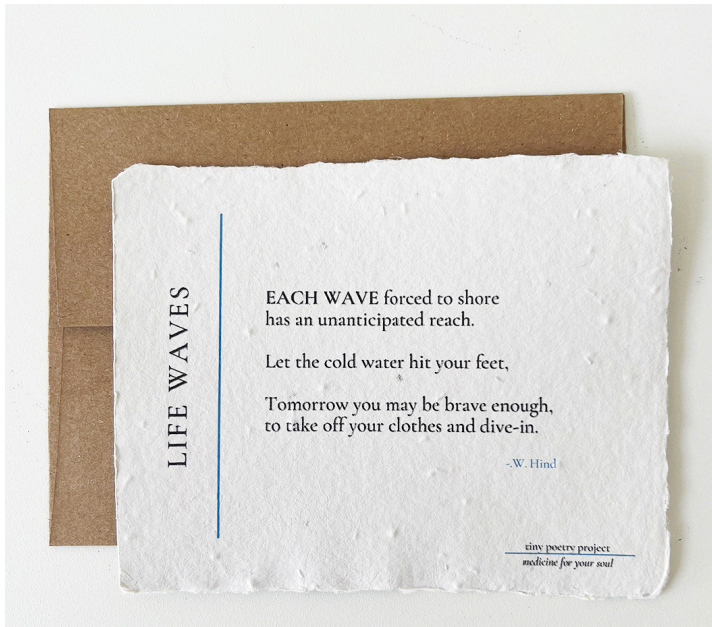 Plantable Life Waves Card