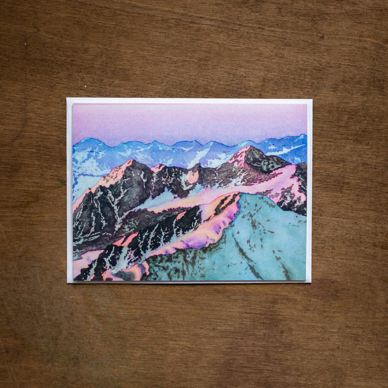 Chugach Alpenglow Card