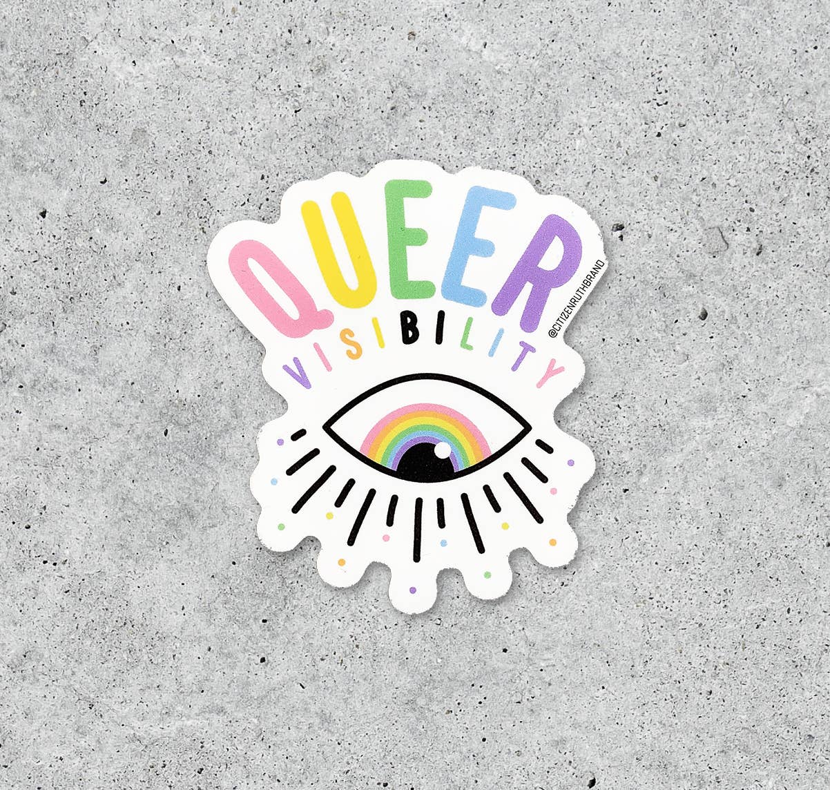 Queer Visibility Sticker